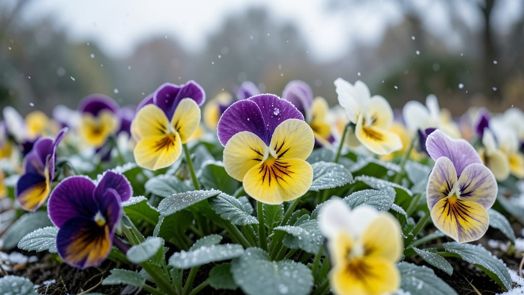 Pansies Viola: Cold-Hardy Annuals with Bold, Long-Lasting Color