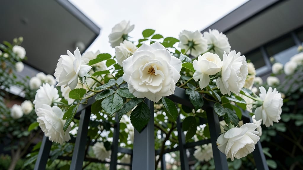Iceberg Climbing Rose