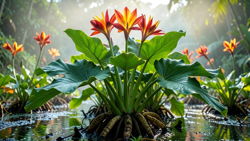 Canna Lilies: Bold Tropical Foliage and Flowers