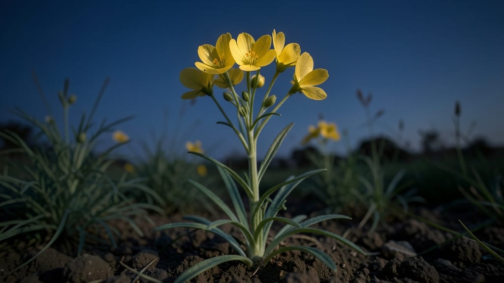 Evening Primrose (Oenothera biennis)