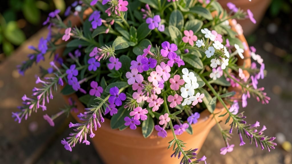 Verbena for Long-Blooming Trailing Beauty