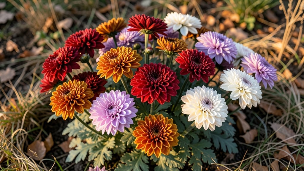 Chrysanthemums for Long-Lasting Autumn Color