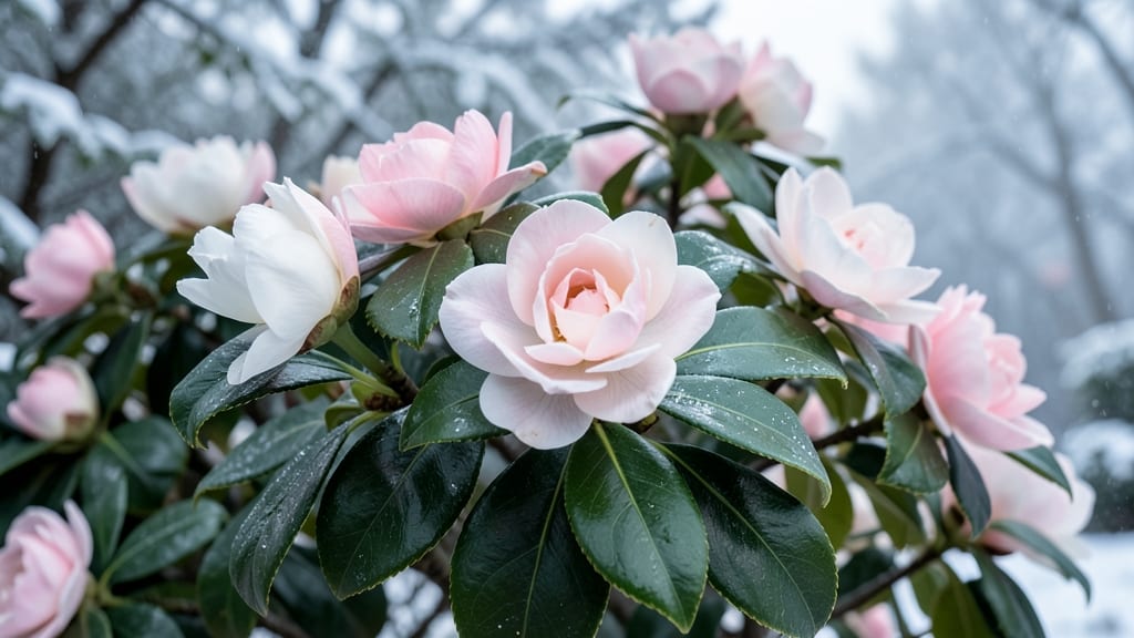 Christmas Camellias for Elegant Winter Blooms