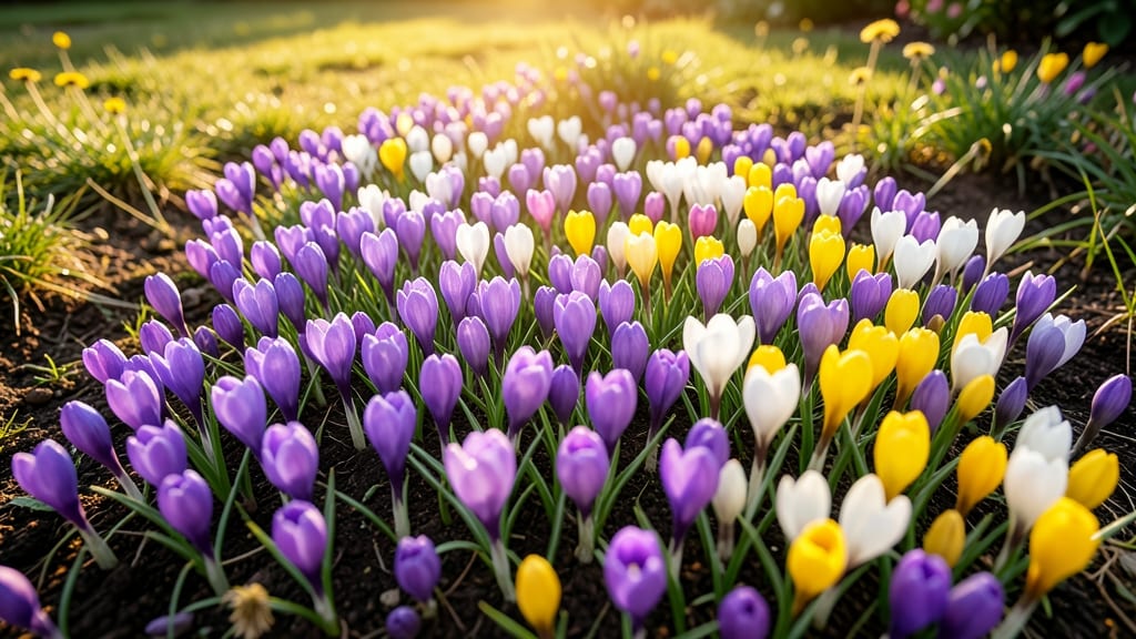 Crocus For Early Summer Ground Cover