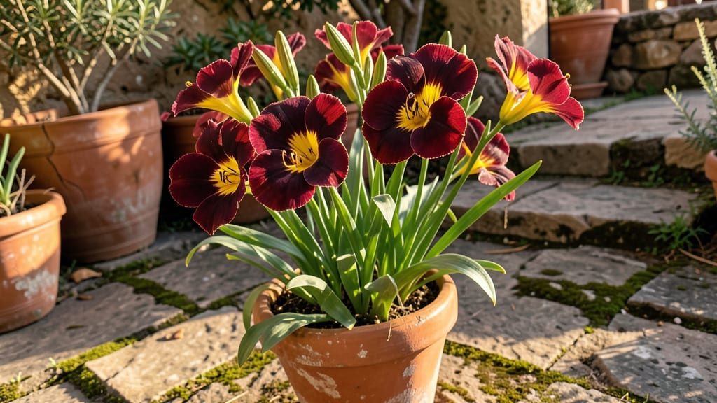 Mexican Shell Flower (Tigridia pavonia)