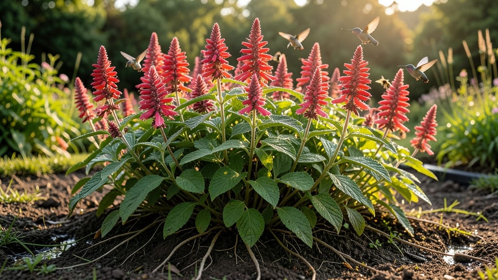 Bee Balm for Red and Pink Tubular Blooms
