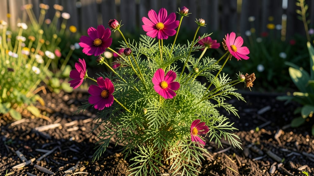 Cosmos Bloom Time: Heat-Triggered Stages & Frost Recovery Tricks