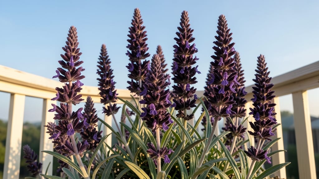 Salvia 'Black and Blue'