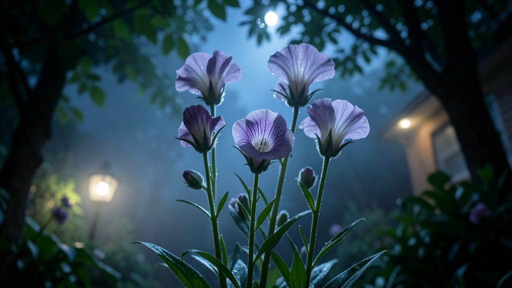 Night-Scented Stock with Mauve Blooms