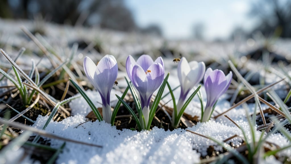 Crocus Winter Foraging