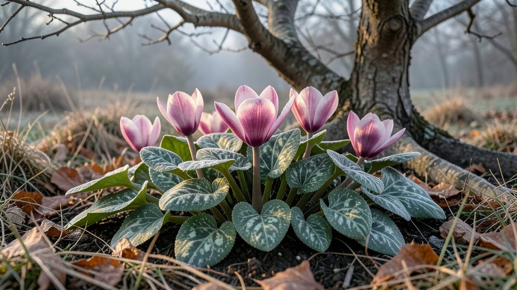 Cyclamen Coum: Fragrant Purple and White Blooms for Shady Gardens