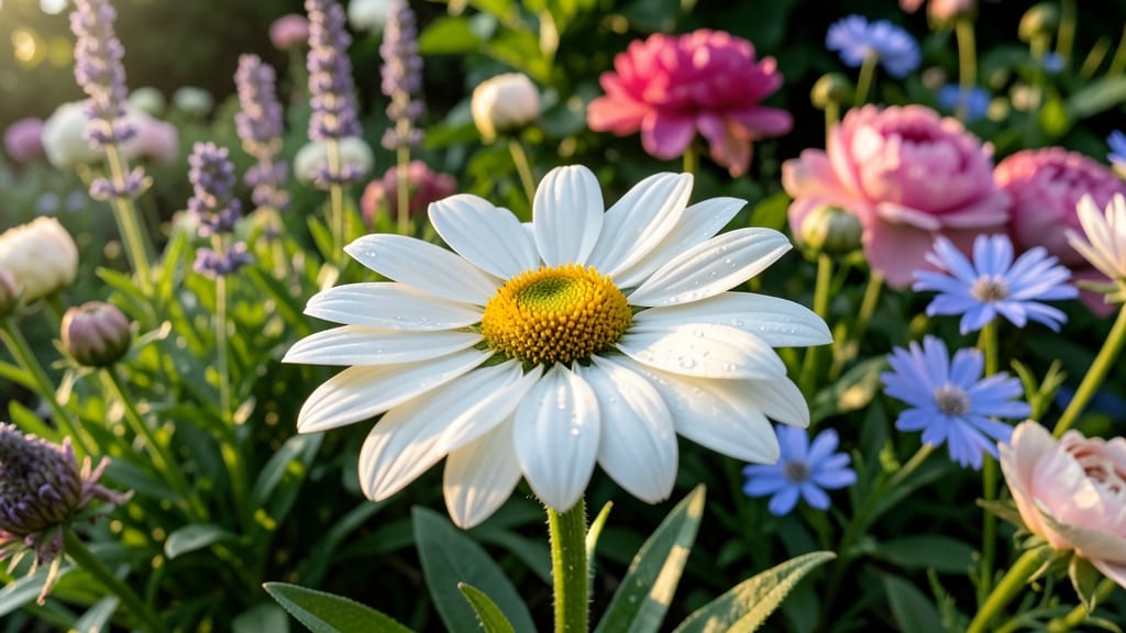 Oxeye Daisy (Leucanthemum vulgare)