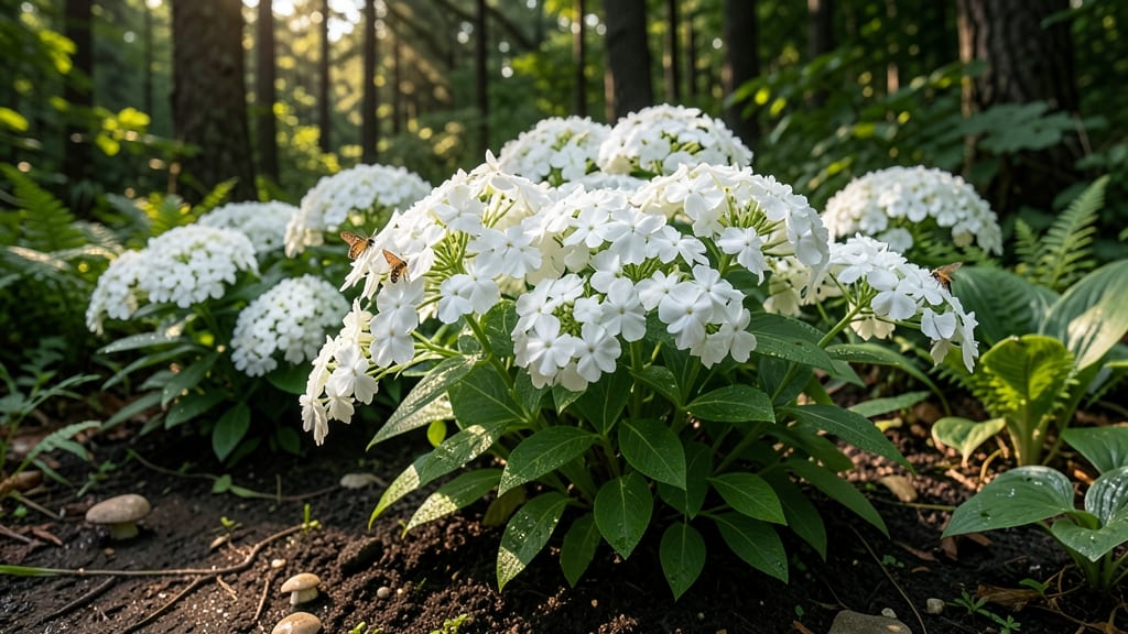 White Garden Phlox: Pollinator Magnet
