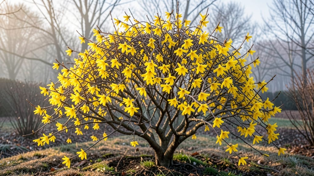 Forsythia Golden Showers for Bright Accents