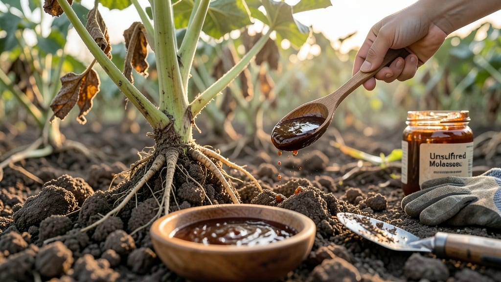 Molasses Soil Amendment