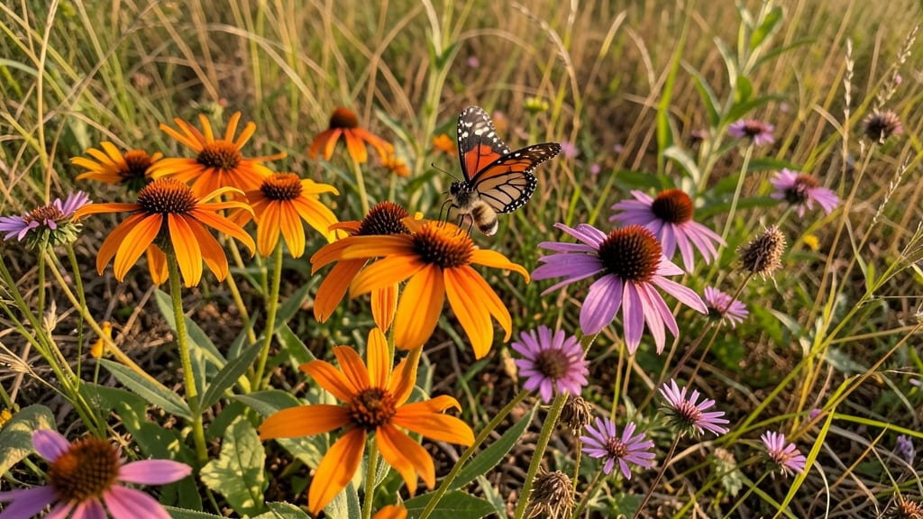 Pollinator-Friendly Native Wildflowers