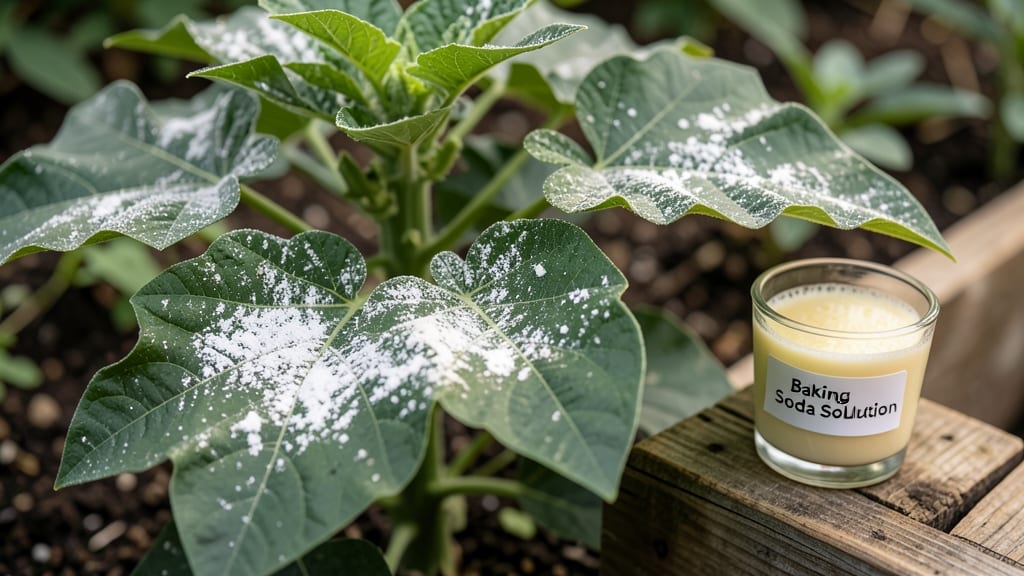 Baking Soda Leaf Rinse
