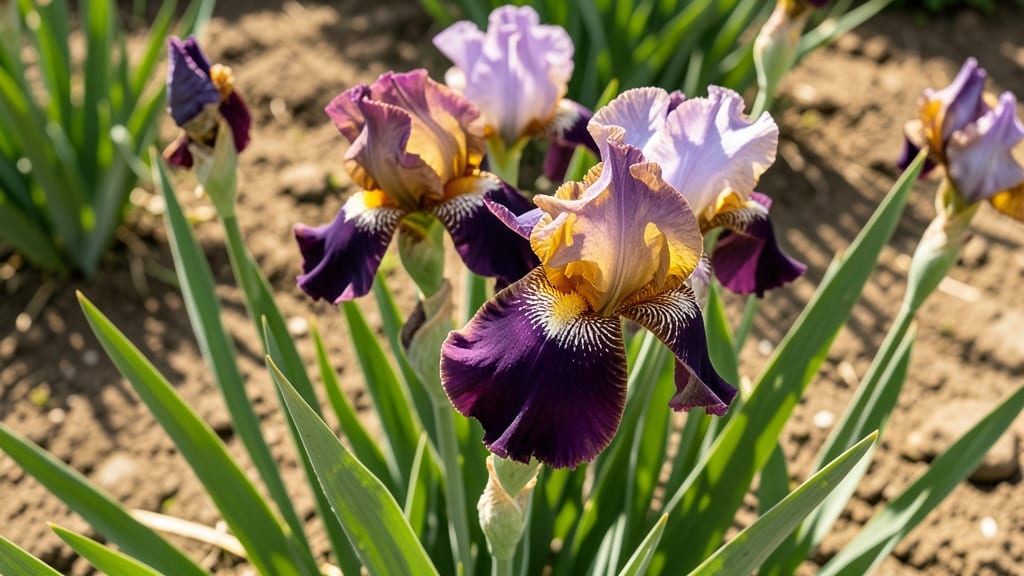 Bearded Iris for Sun-Loving Gardens