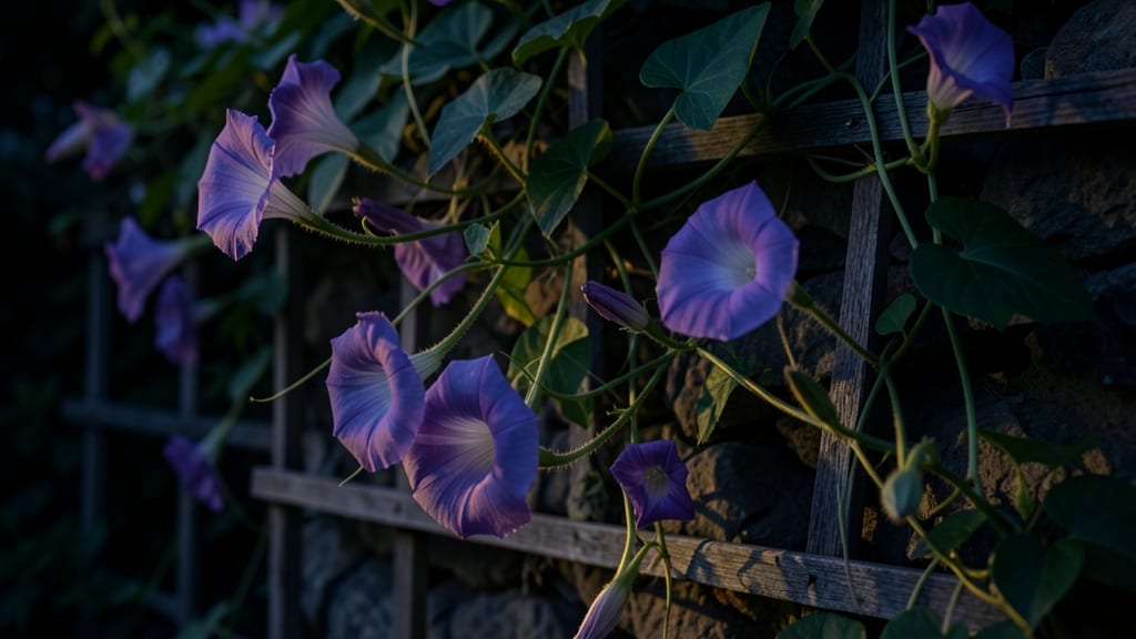 Moonflower Vine with Fragrant Evening Blooms