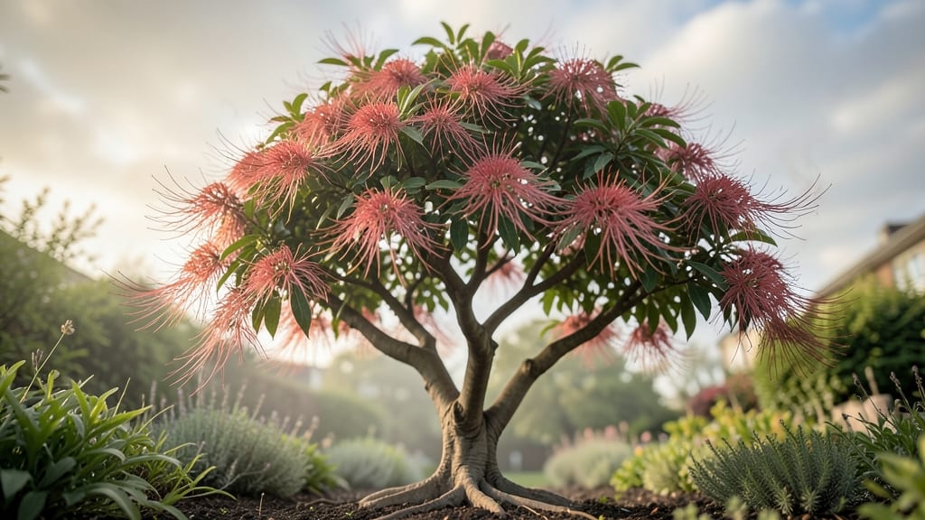 Smoke Trees with Unique Flower Plumes