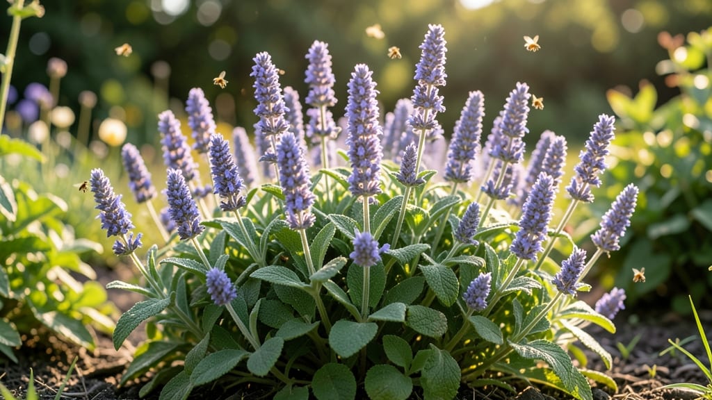 Catmint Nepeta Faassenii: Pollinator Magnet