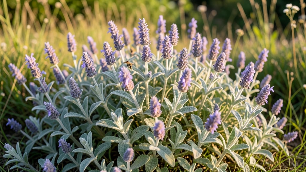 Catmint with Lavender-Blue Flower Spikes