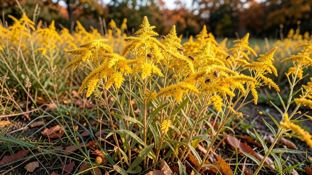 Goldenrod for Pollinators and Golden Accents