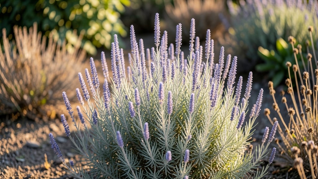 Russian Sage Thrives in Dry Heat