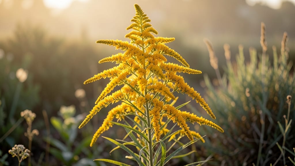 Goldenrod for Late-Season Yellow Plumes