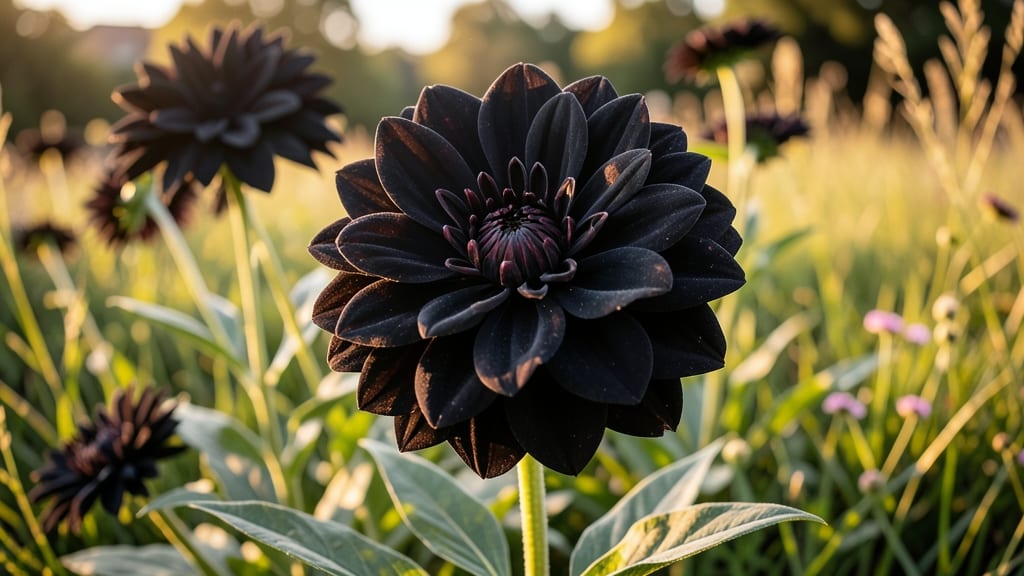 Black Dahlia (Dahlia 'Karma Choc')