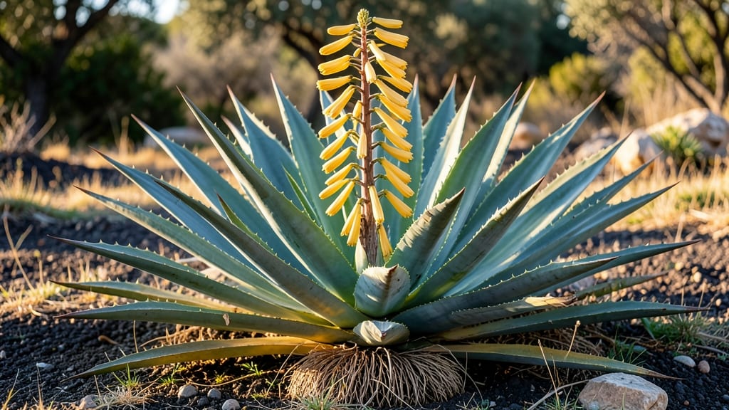 Agave Bloom Spike: Stress-Induced Flowering Secrets for Desert Landscapes