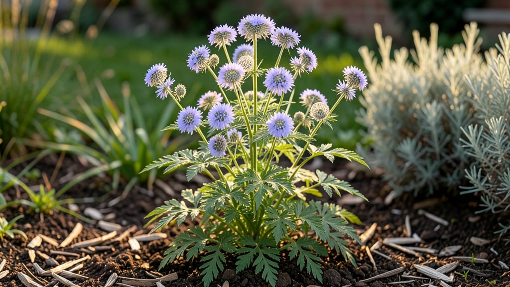 Love Is In Bloom Sign: Fragrant Purple Spikes That Rebound Yearly