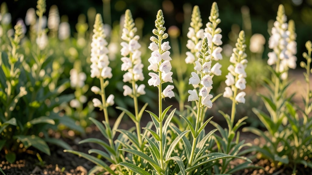 White Snapdragon: Vertical Garden Filler