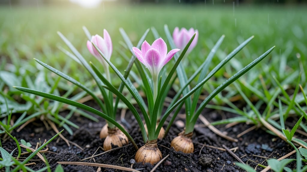 Rain Lilies: Blooms After Heavy Rain