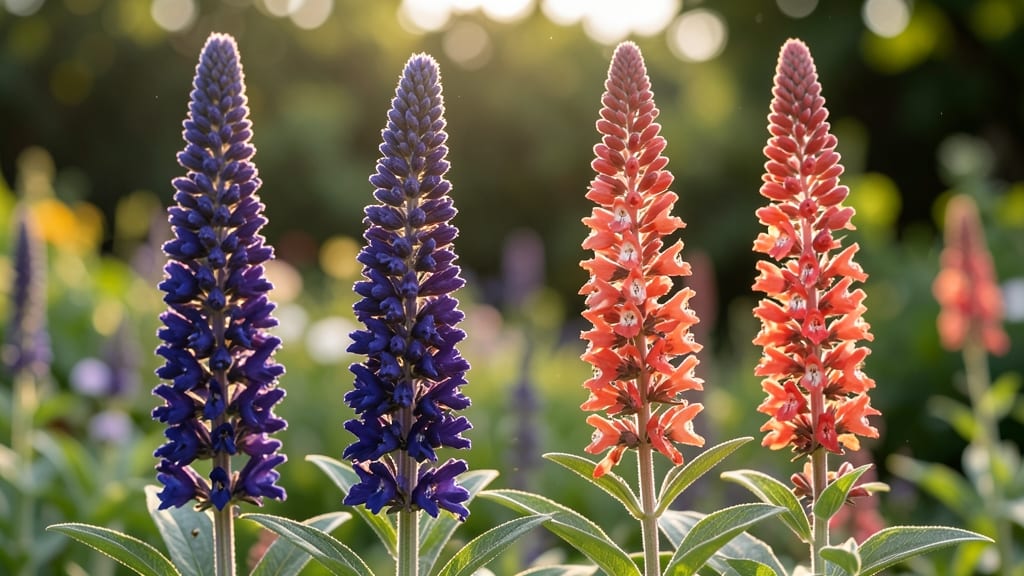Salvia: Drought-Tolerant Spikes of Color