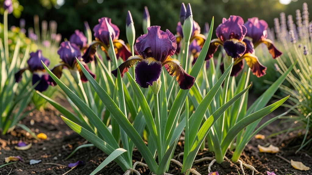 Bearded Iris (Iris Germanica)