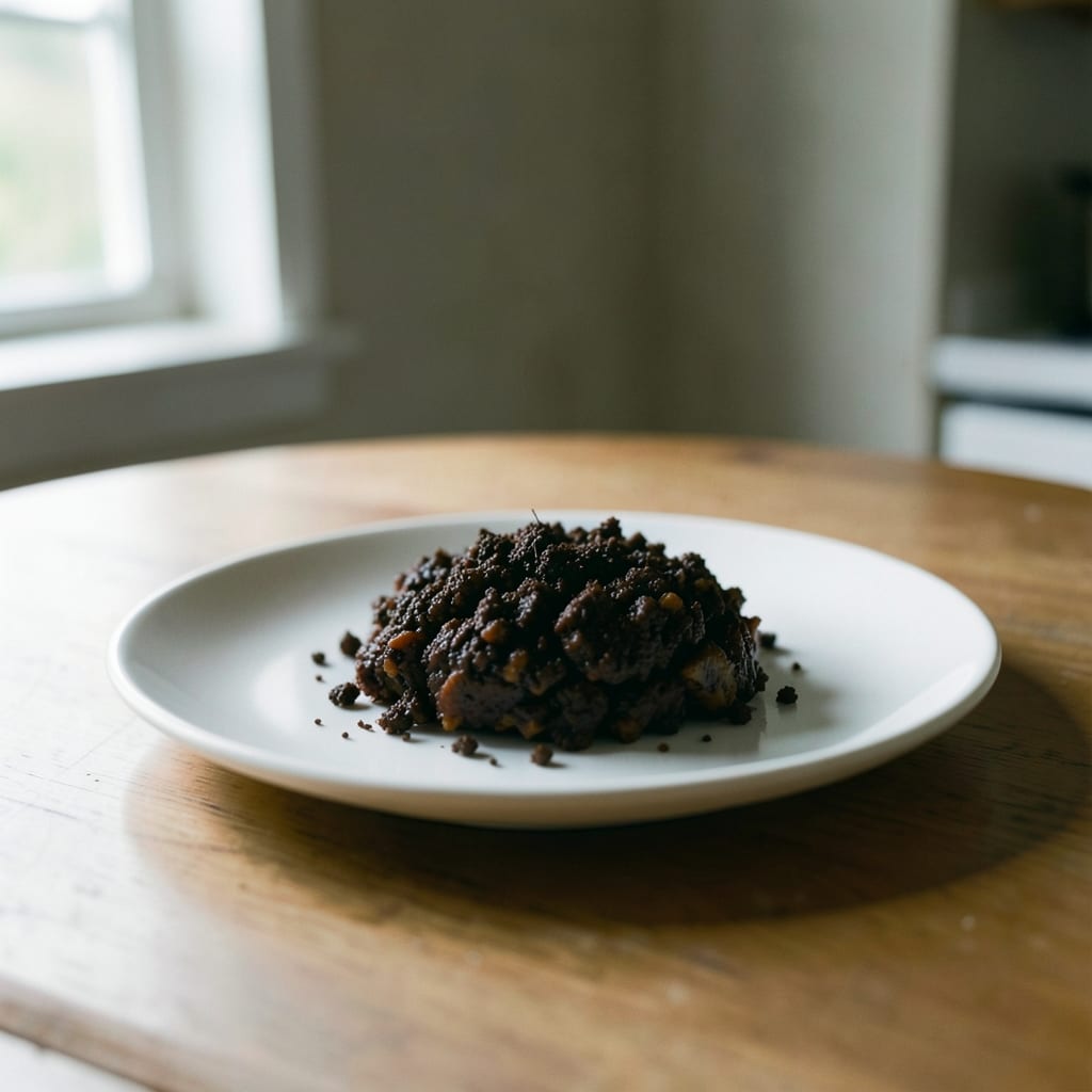 The dish as the corrected method produces it