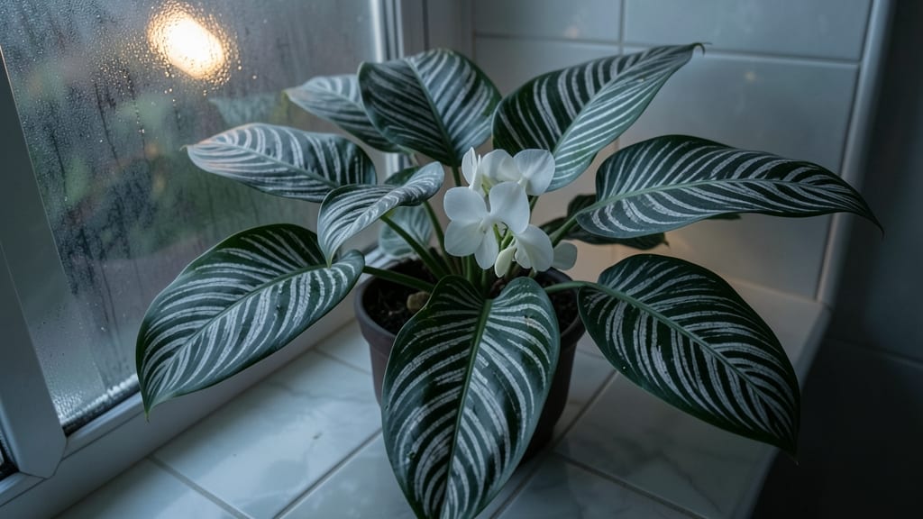 Calathea Rattlesnake Plant Flowers