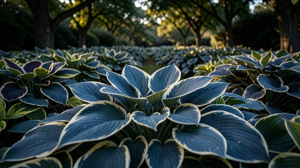 Hosta Varieties for Bold Foliage and Occasional Blooms