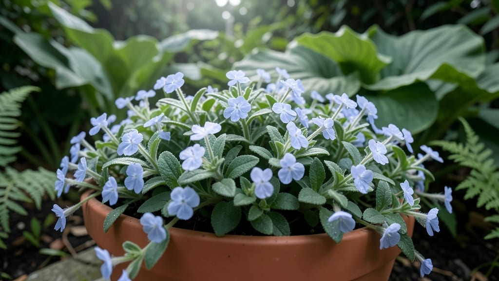 Bacopa for Shade-Tolerant Blue Flowers