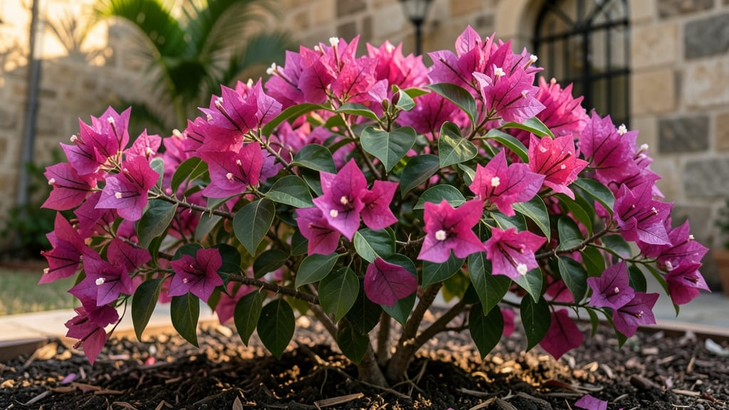 Island Bloom Bougainvillea: Heat-Triggered Purple Spikes That Return Yearly