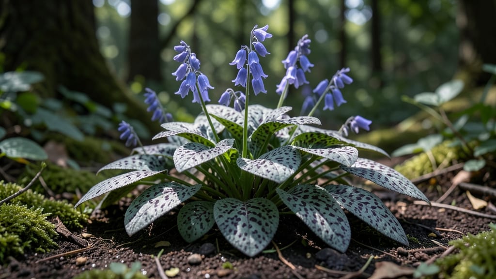 Lungwort 'Purpurascens' with Healing Leaves