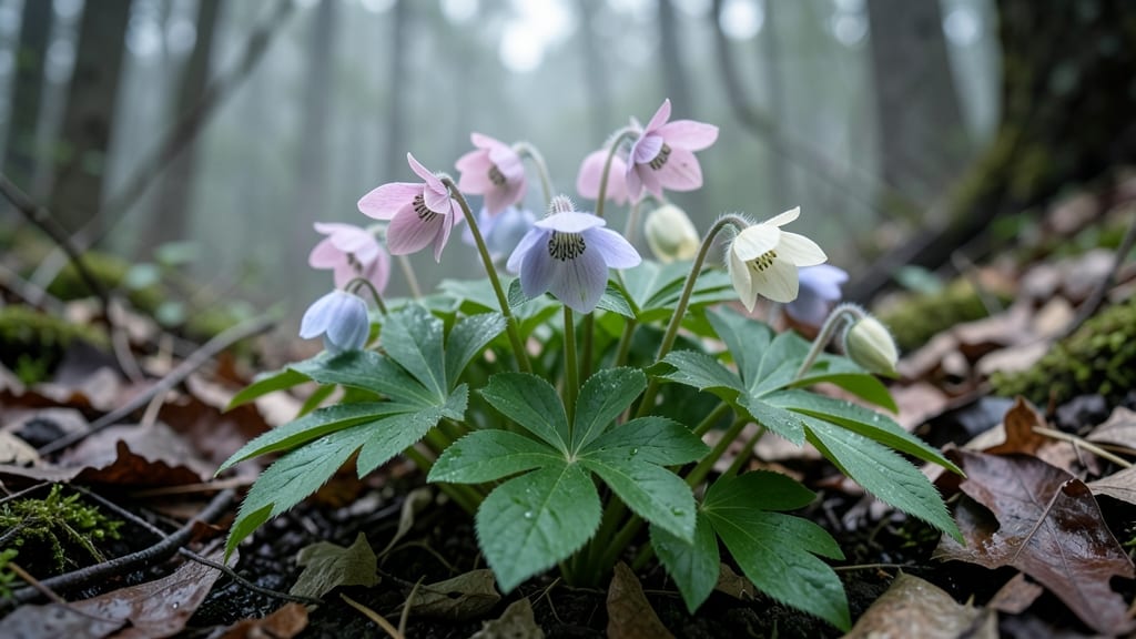 Hepatica for Woodland Garden Magic