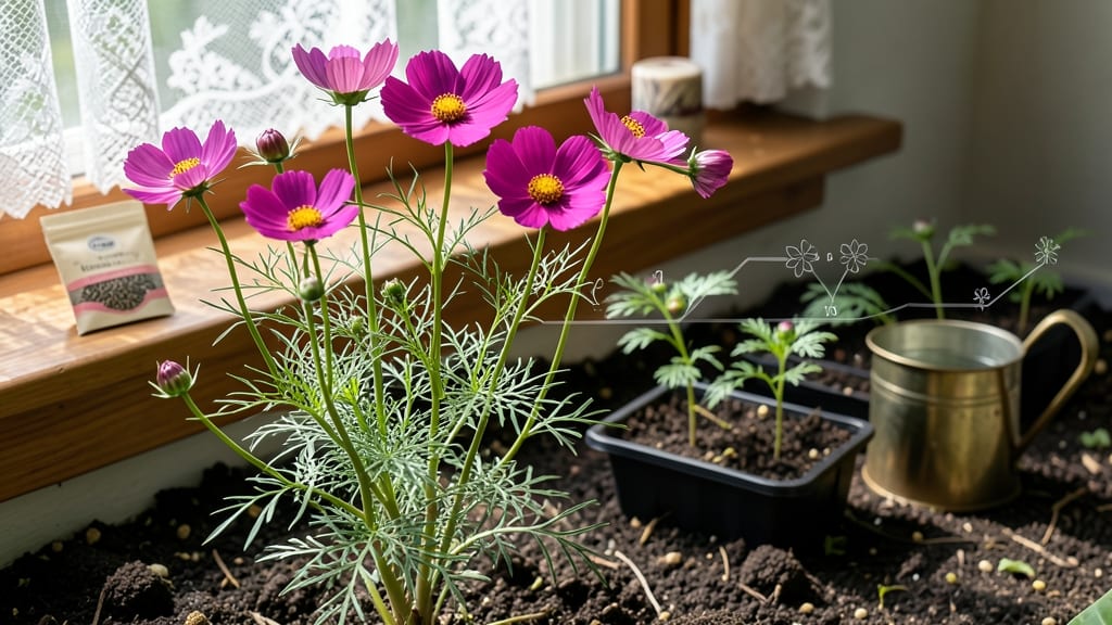 How Long for Cosmos to Bloom From Seed: Direct-Sown Timelines by Variety and Climate