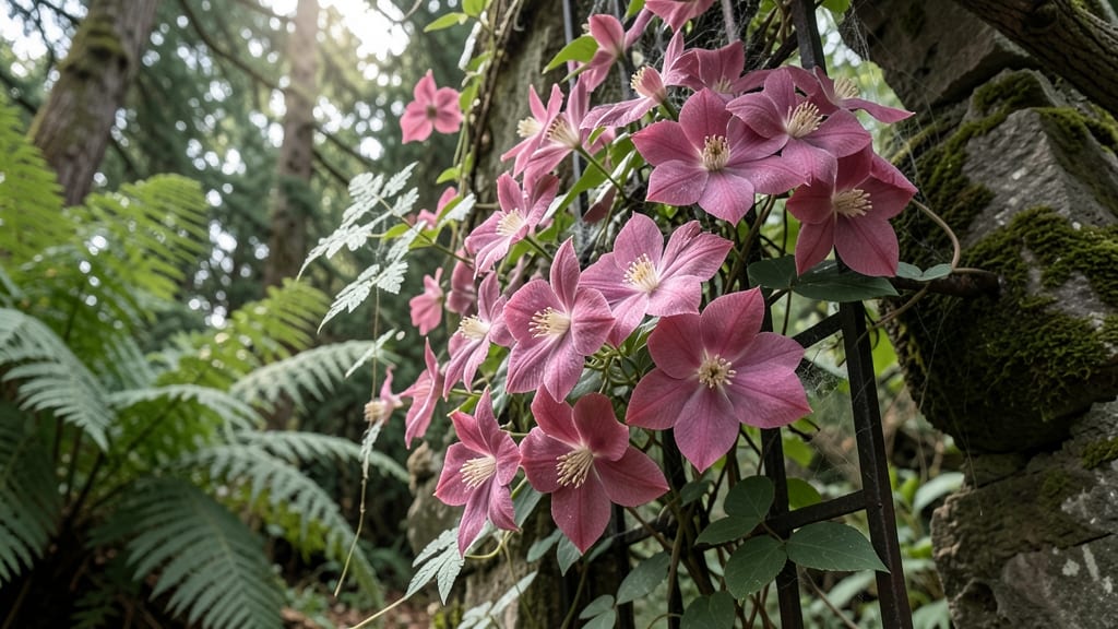 Nelly Moser Clematis for Pink Perfection