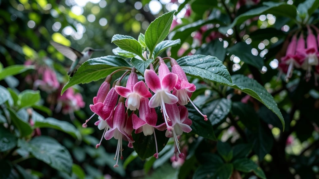Fuchsia Hybrid for Hummingbird Magnet