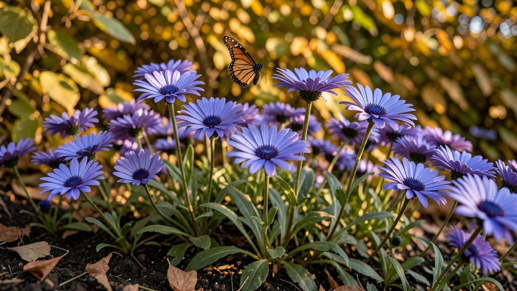 Aster 'October Skies' Perennials