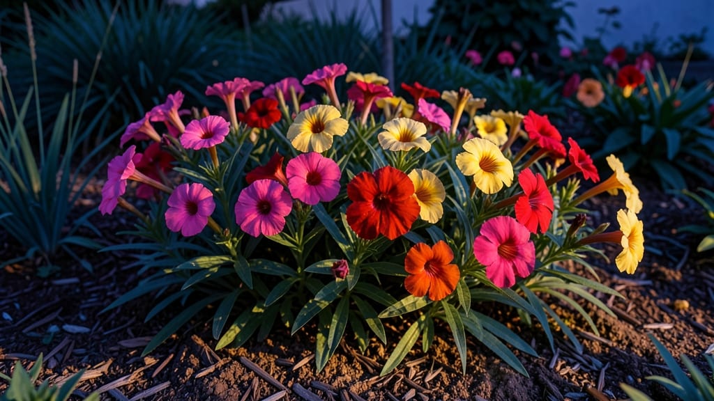 Four O'Clock Flower with Vibrant Colors