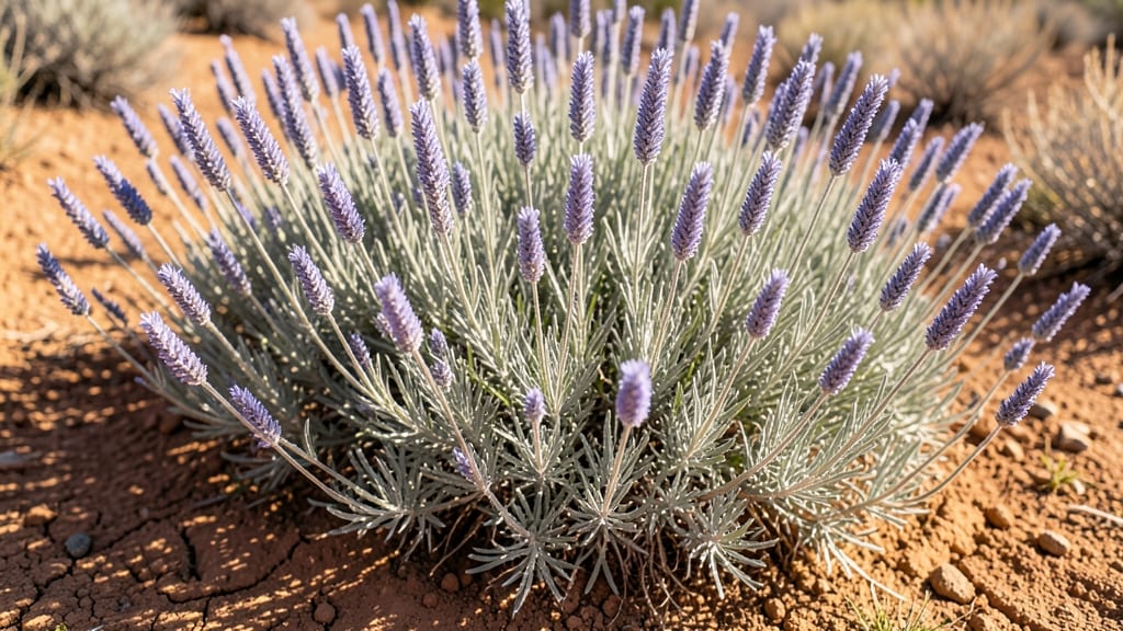 Russian Sage Silvery Purple Spikes