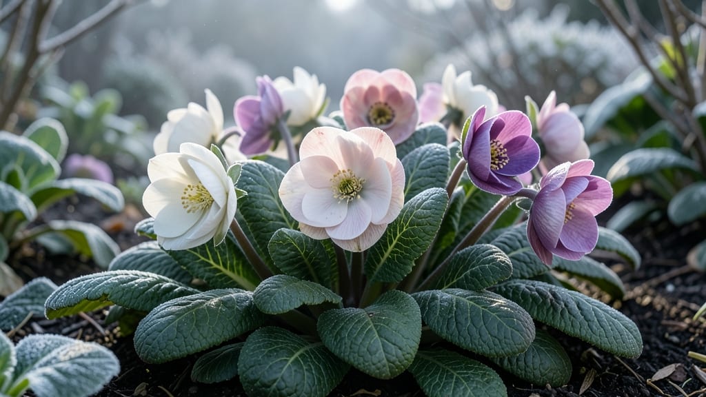 Hellebore Evergreen Winter Roses